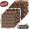 Paper Plaid Woodland Scrapbook Specialty Paper Double Sided Xmas Craft Paper For DIY Card Making Photo Album Decor, 6 x 6 Inch